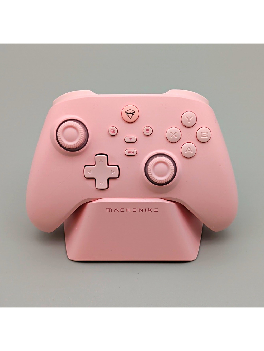 MACHENIKE G3V2 Tri-Mode Wired PC Controller Pink Set w/ Dock, USB Cable, Manual